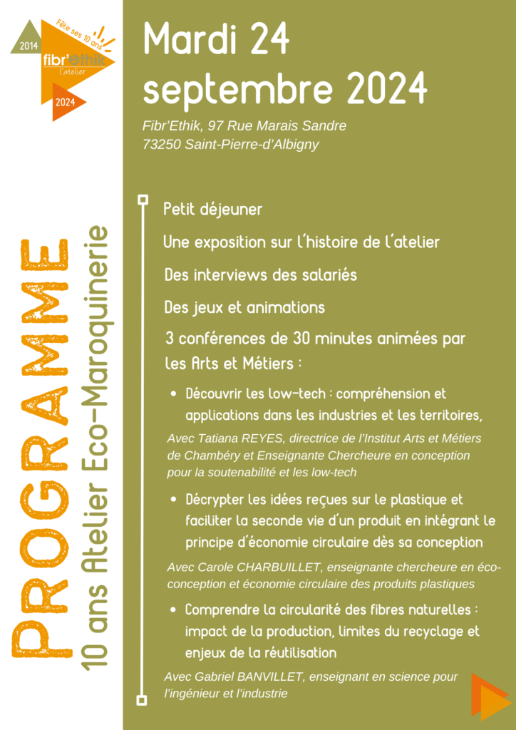 Programme professionnel 10 ans