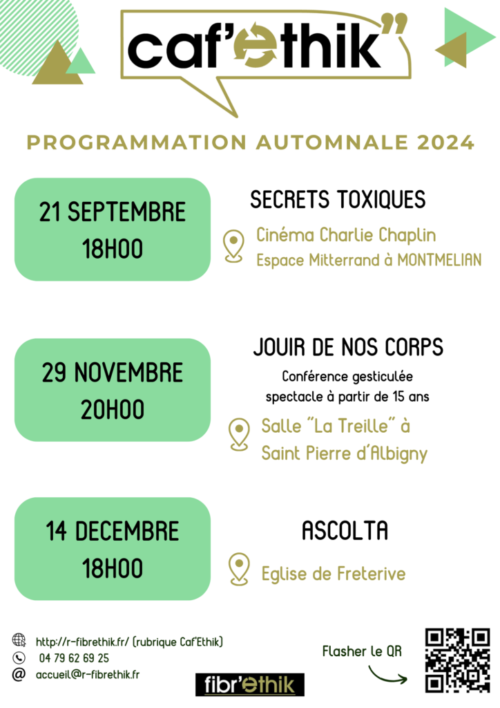 Programme Caf'Ethik 2024