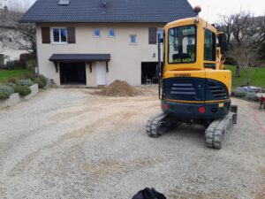 Décaissement sol
