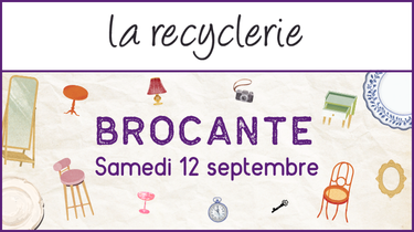 Grande brocante en plein air Recyclerie Fibr'Ethik Saint-Pierre-d'Albigny
